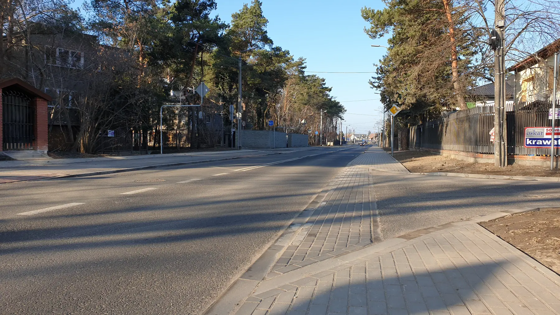 zrealizowana inwestycja: Modernizacja ulicy Sosnowej